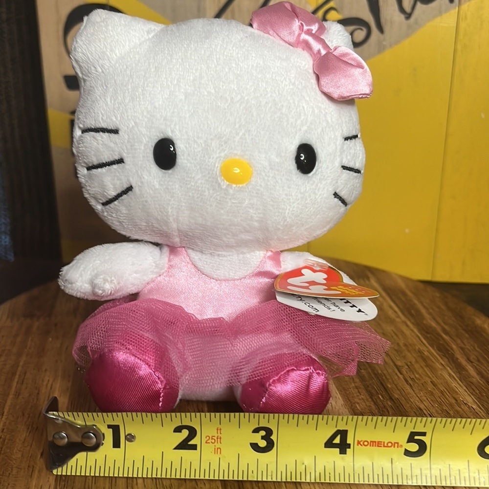 Hello Kitty Ballerina TY Plush 6” by Sarino - Picture 11 of 13